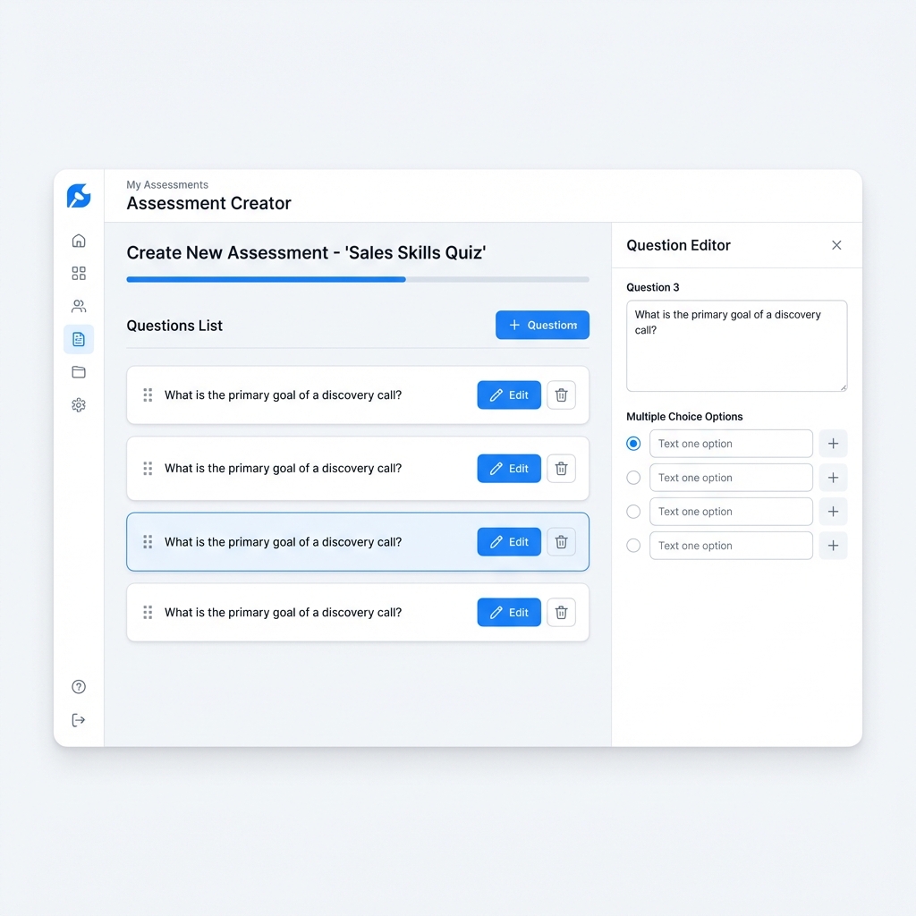 Creador de evaluaciones